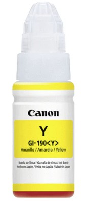 CARTUCHO CANON GI-190 AMARILLO 70ML