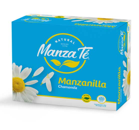 TE DE MANZANILLA MANZATE CAJA 25 UNID