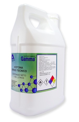 ACETONA GRADO TECNICO GALON 3.785 LITROS