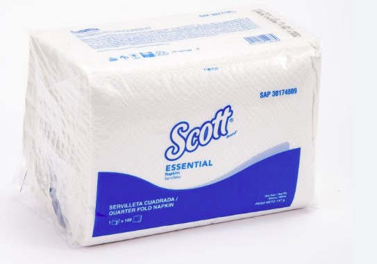 SERVILLETA SCOTT CUADRADA KCP 30174809