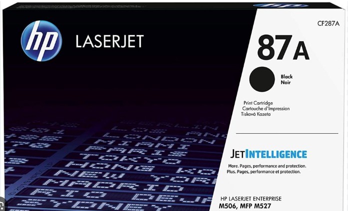 TONER HP ORIGINAL CF287A 9000PAGINAS