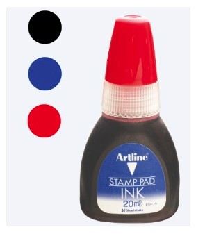 TINTA PARA SELLOS NEGRO ARTLINE 20 ML