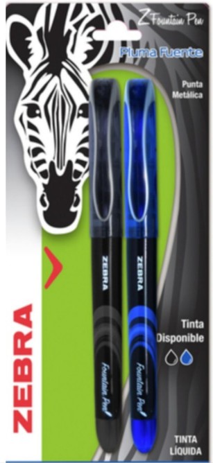 BOLIGRAFO ZEBRA TIPO PLUMA