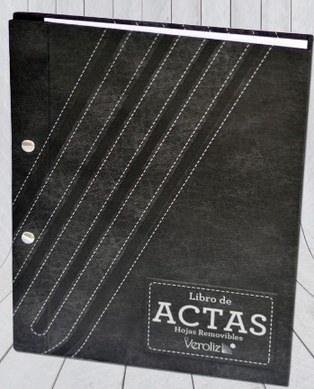 LIBRO ACTAS REMOVIBLES 100 FOLIOS  