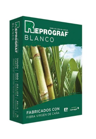 RESMA REPROGRAF 8.5 x 11 500 HOJAS 75 GRS