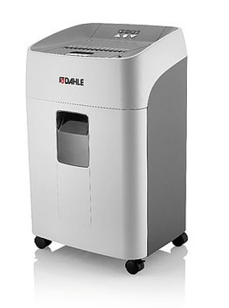 DESTRUCTORA DE PAPEL AUTOMÁTICA DAHLE 300, 40 L. PARA 300 HOJAS.