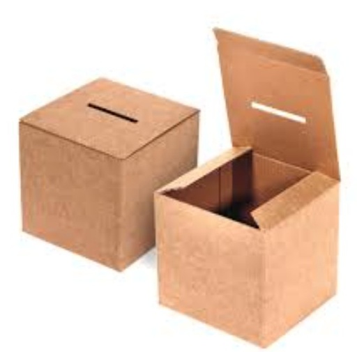 URNA DE VOTACION DE CARTON
