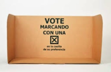 MAMPARA PARA RECINTOS DE VOTACION DE CARTON