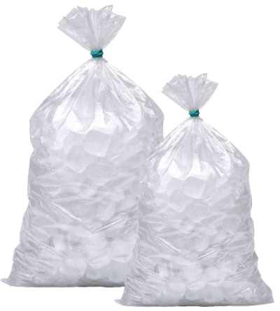 BOLSA PLASTICA TRANSPARENTE GRUESA PARA TULA