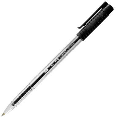 BOLIGRAFO FABER CASTELL NEGRO FINO 062