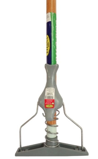 PALO DE PISO CON GANCHO DE MADERA ETERNA