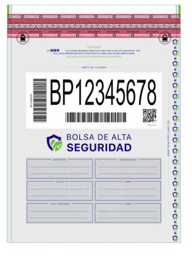 BOLSA PLASTICA SEGURIDAD MODELO A 15 X 31 CM BIODEGRADABLE/PT-NEL00057