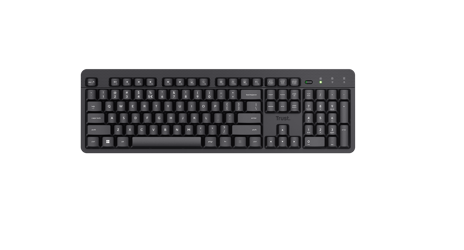 Trust teclado inalámbrico en español fino y silencioso