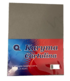 CARTULINA GRIS TAMAÑO CARTA 220 GRS 25 HOJAS