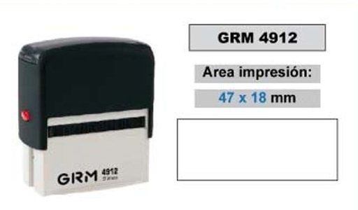 [8633] SELLO AUTOMATICO 4912 MARCA GRM