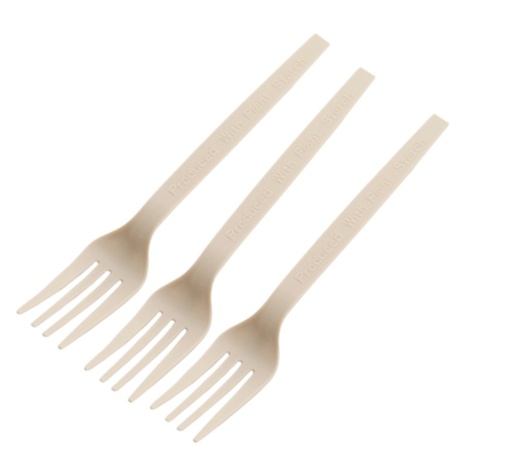 TENEDOR ALMIDON DE MAIZ #6 PAQ 10 UNIDADES