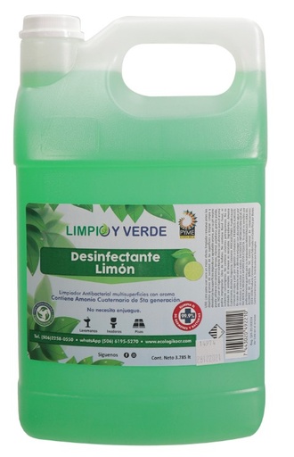 DESINFECTANTE MULTIUSOS LIMON LYV 3.785 LT