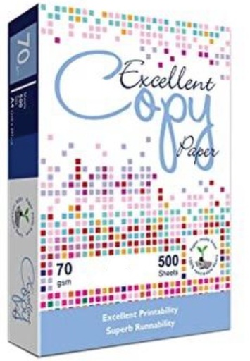 RESMA EXCELLENT 8.5X11 500 HOJAS 70 GRS 98% BLANCURA