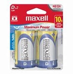 BATERIA MAXELL ALKALINA TIPO D BLISTER 2