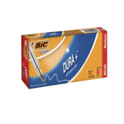 BOLIGRAFO BIC DURA+ COLOR ROJO UNIDAD