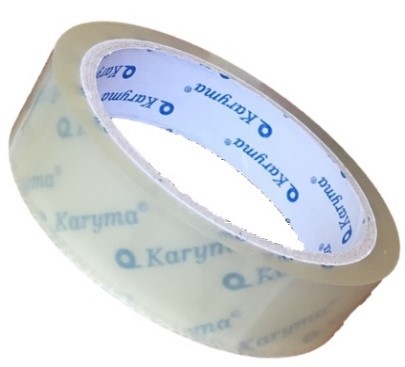 CINTA ADHESIVA 1 X 50 PULG KARYMA TRANSPARENTE
