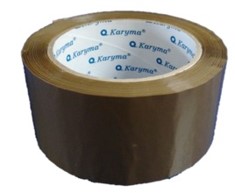 CINTA DE EMPAQUE 2 PULG 90 MTS. KARYMA CAFE