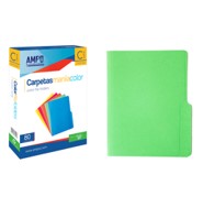 FOLDER MANILA AMPO TAMANO OFICIO 100 UNIDADES   