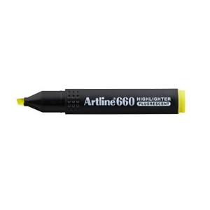 MARCADOR FOSFORECENTE ARTLINE FLUO 660 AMARILLO