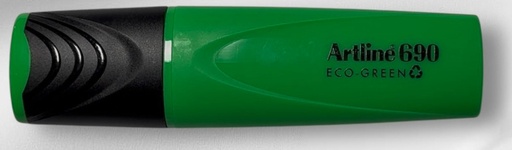 [5879] MARCADOR FOSFORECENTE ARTLINE 690 ECO GREEN VERDE