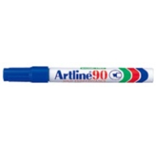 [pilots, pilot azul, 90] MARCADOR ARTLINE PERMANENTE BISELADO 90 AZUL