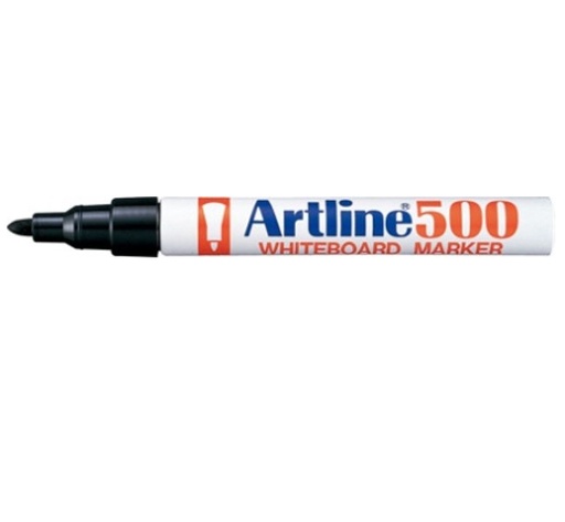 [pilots, pilot negro, 500] MARCADOR ARTLINE PIZARRA BALA 500 NEGRO
