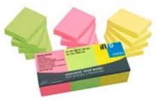NOTAS ADHESIVAS INFO NOTES BRILLANTE 1.5 X 2 UNIDAD   