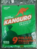 BOLSA DE BASURA KANGURO MEDIANA VERDE 9 UNS   