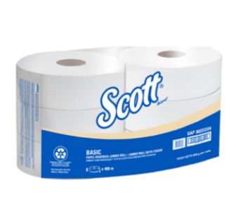 PAPEL HIGIENICO SCOTH JUMBO EXPRESS 6X400M KC 30223334