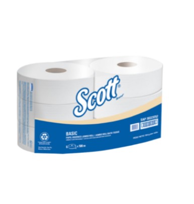PAPEL HIGIENICO SCOTH JUMBO EXPRESS 6X500M KC 30223252