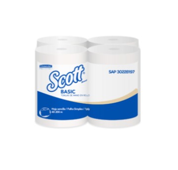 TOALLA DE MANOS SCOTT AIRFLEX 4X200M KCP SKU 30228197   