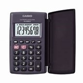 CALCULADORA CASIO HL820LVBKW NEGRA   