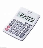 CALCULADORA CASIO MW8V-WE