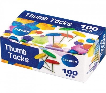 CHINCHE DE COLORES CENTRUM 100 UDS