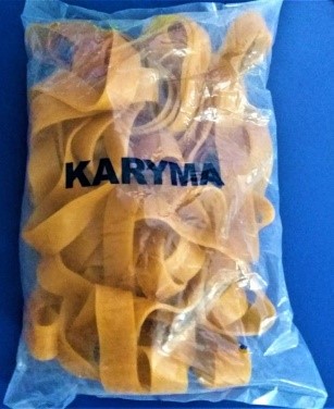 LIGA 100% CAUCHO NATURAL NO.160 P/FLECHA 450 GR / 18CM X 2 CM X 2MM