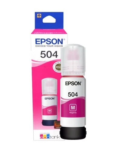 BOTELLA EPSON T504320AL MAGENTA T504   