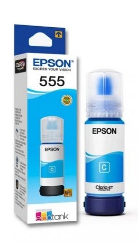 CARTUCHO EPSON T555220AL CYAN T555 EPSON T555220AL CYAN T555