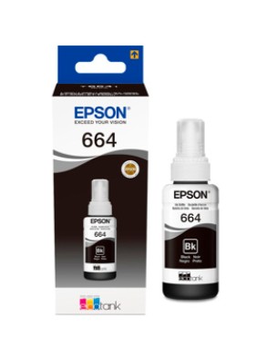 CARTUCHO EPSON T664120AL NEGRO T664 EPSON T664120AL NEGRO T664