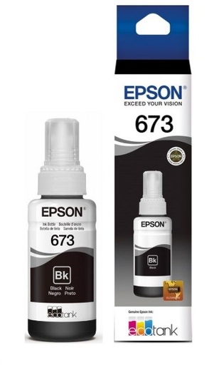 CARTUCHO EPSON T673120AL NEGRO T673L800 EPSON T673120AL NEGRO T673L800