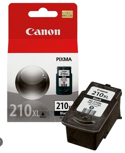 CARTUCHO CANON PG210 XL BLACK EXTRA LARGE   
