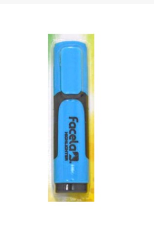 RESALTADOR FACELA BISELADO CELESTE PT41173   