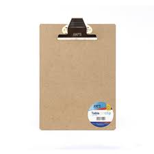 [6407] TABLA AMPO PARA INVENTARIO CARTA MADERA