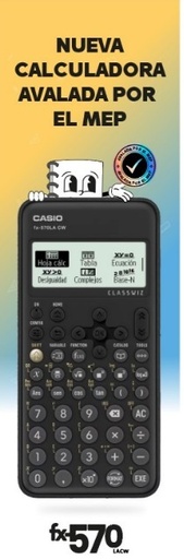 [7731] CALCULADORA CASIO CIENTIFICA FX570 LACW   