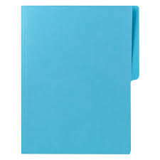 FOLDER SAT AZUL CARTA (UND)   