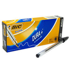 LAPICERO BIC DURA+ 100 NG (CAJA 12 UND)   